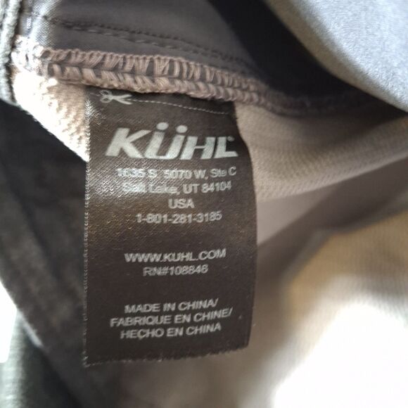Kuhl Hi Lo Cord Vintage Patina Dye Pants Mens Sz 40x32 Black Outdoor Hiking 5165 - Picture 11 of 15